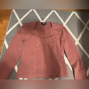 Express Dusty Rose Women's Blazer